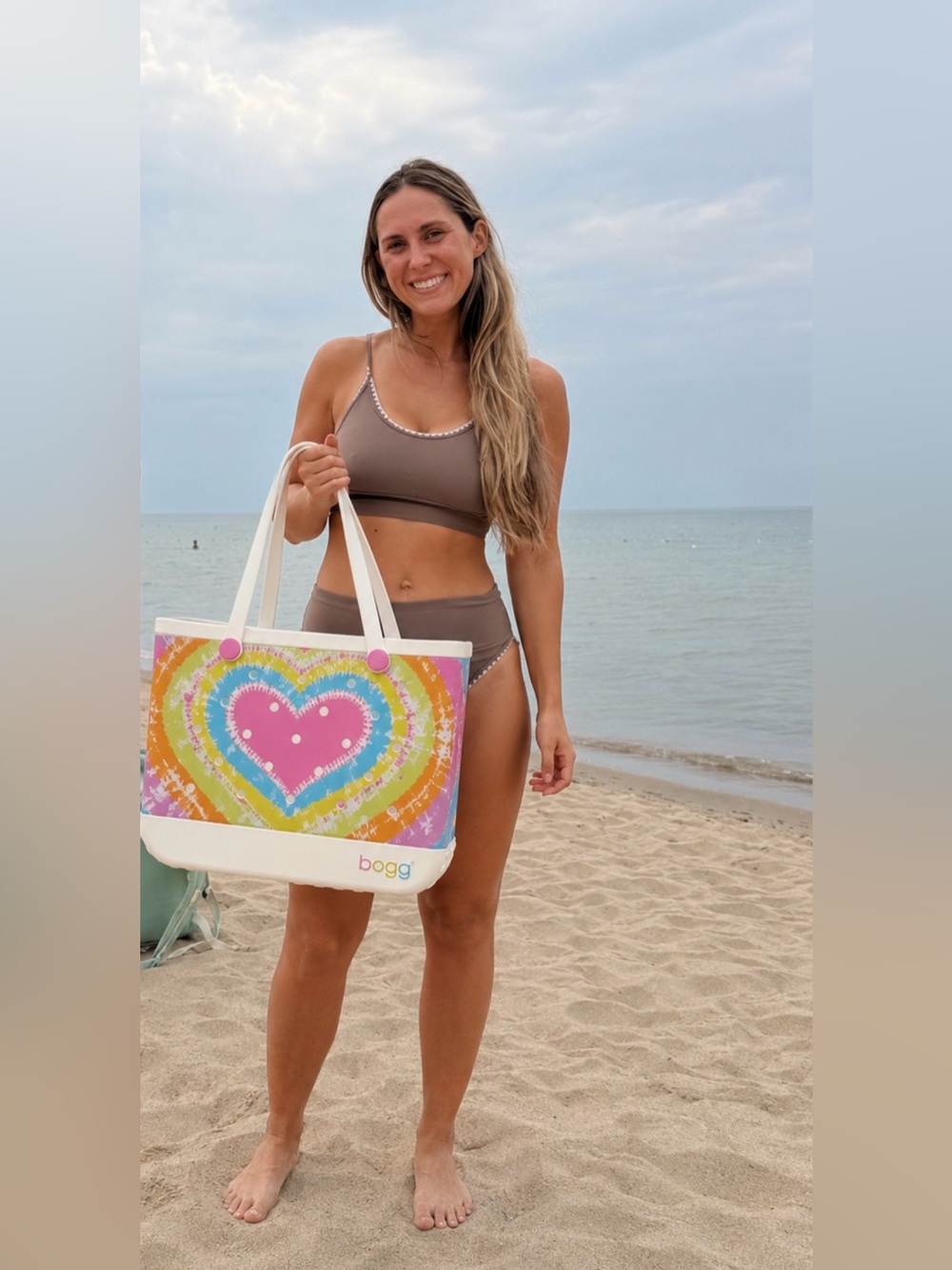 Bogg Bag Original- Dye-licious Heart Pink Taffy-NWOT-L/XL